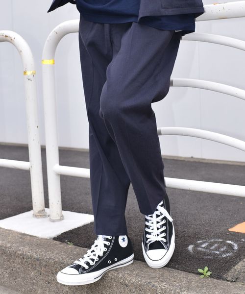 SHIPS(シップス)の「SU: 【WASHABLE】 リネンパンツ■(その他パンツ・メンズ・ネイビー・LARGE/MEDIUM/SMALL/X-LARGE)」の1枚目の写真