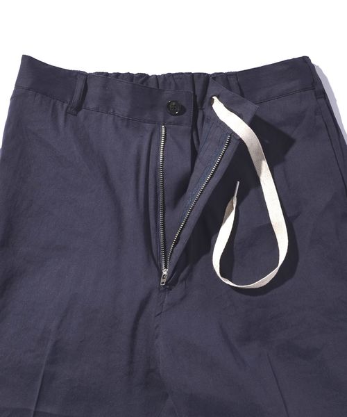 SHIPS(シップス)の「SU: 【WASHABLE】 リネンパンツ■(その他パンツ・メンズ・ネイビー・LARGE/MEDIUM/SMALL/X-LARGE)」の5枚目の写真
