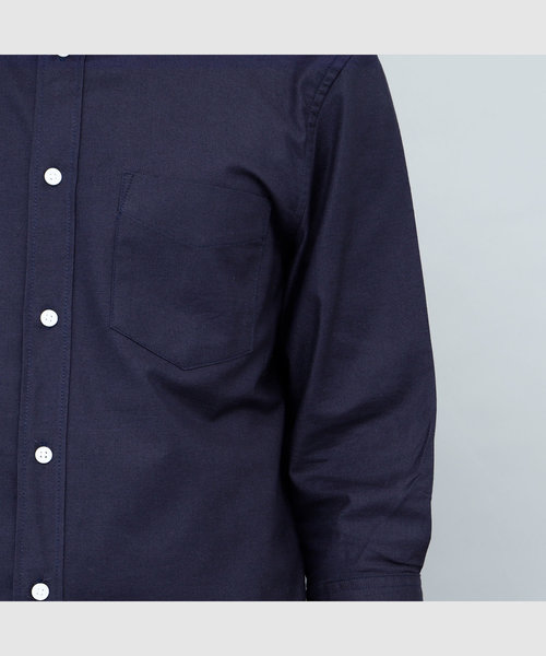 EMMA CLOTHES(エマクローズ)の「オックスフォードストレッチシャツ ボタンダウン 半袖/7分袖(シャツ/ブラウス・メンズ・ブラック/ベージュ/ネイビー/グレー/オフホワイト/ホワイト系その他/ブラック系その他/グレー系その他/ベージュ系その他/ブルー系その他・M/L/XL)」の22枚目の写真
