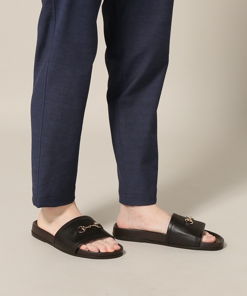 HERISSON（エリソン）の「HERISSON / エリソン BIT SLIPPER（サンダル・メンズ・ブラック/ブラウン・26cm/27cm/28cm）」の7枚目の写真