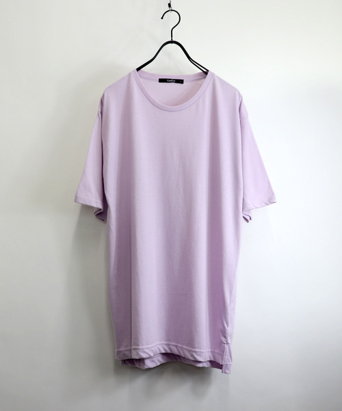 Confirm（コンファーム）の「Confirm / コンファーム ロングTシャツ（Tシャツ/カットソー・メンズ・ホワイト/グレー/ピンク/イエロー/ミント/ラベンダー・M/L）」の5枚目の写真