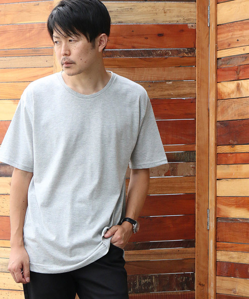 Confirm（コンファーム）の「Confirm / コンファーム ロングTシャツ（Tシャツ/カットソー・メンズ・ホワイト/グレー/ピンク/イエロー/ミント/ラベンダー・M/L）」の3枚目の写真