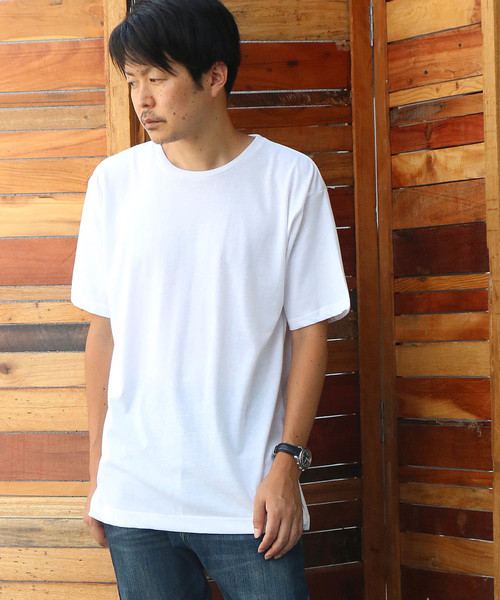 Confirm（コンファーム）の「Confirm / コンファーム ロングTシャツ（Tシャツ/カットソー・メンズ・ホワイト/グレー/ピンク/イエロー/ミント/ラベンダー・M/L）」の2枚目の写真