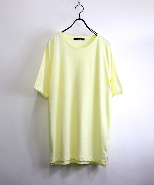 Confirm（コンファーム）の「Confirm / コンファーム ロングTシャツ（Tシャツ/カットソー・メンズ・ホワイト/グレー/ピンク/イエロー/ミント/ラベンダー・M/L）」の6枚目の写真