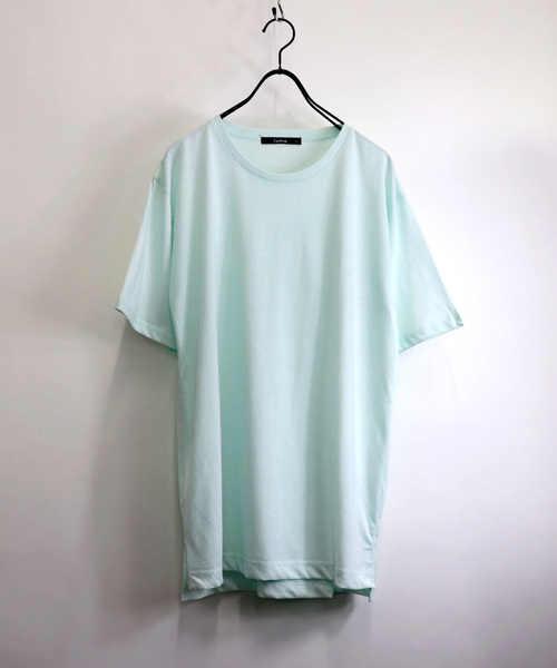 Confirm（コンファーム）の「Confirm / コンファーム ロングTシャツ（Tシャツ/カットソー・メンズ・ホワイト/グレー/ピンク/イエロー/ミント/ラベンダー・M/L）」の4枚目の写真