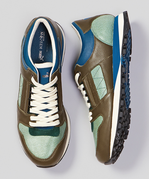 Alexander McQUEEN PUMA(アレキサンダーマックイーンプーマ)の「Ruffien - ALEXANDER MCQUEEN PUMA(スニーカー・メンズ・ブラック/ホワイト/オリーブ・10/11/6/7/8/9)」の3枚目の写真