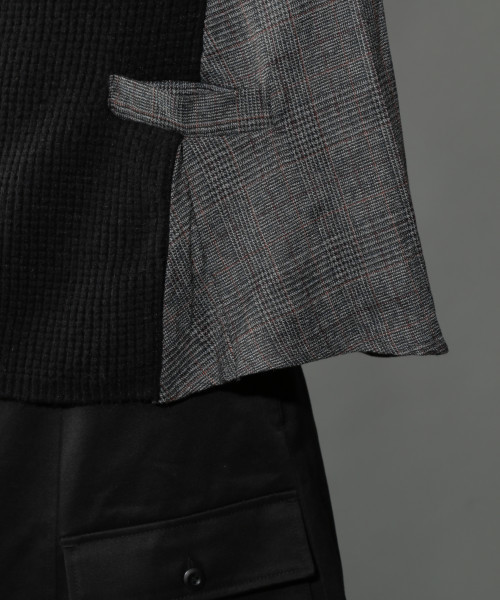 PAGEBOY（ページボーイ）の「バックチェックフレアニット（ニット/セーター・レディース・オフホワイト/ブラック・FREE）」の13枚目の写真