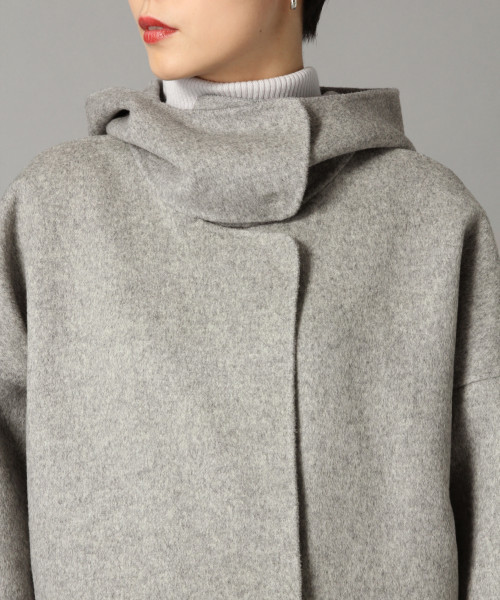 LOWRYS FARM（ローリーズファーム）の「Ｗフェイスフードコート　816155（その他アウター・レディース・グレー/カーキ・FREE）」の17枚目の写真