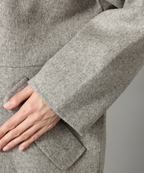 LOWRYS FARM（ローリーズファーム）の「Ｗフェイスフードコート　816155（その他アウター・レディース・グレー/カーキ・FREE）」の8枚目の写真