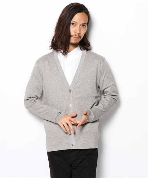 EDIFICE(エディフィス)の「◇ソフトフライスVカーデ 1(Tシャツ/カットソー・メンズ・チャコールグレー/ネイビー/ブルー系その他/レッド・44/46/48)」の2枚目の写真