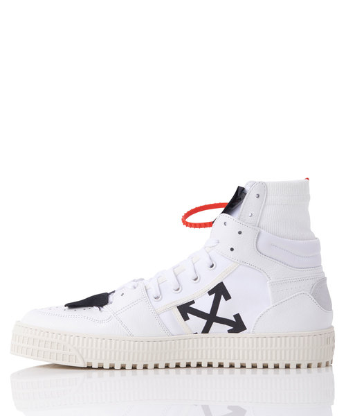 off white（オフホワイト）の「Off-White “OFF COURT”スニーカー（スニーカー・メンズ・ホワイト・42/41/40/43）」の2枚目の写真