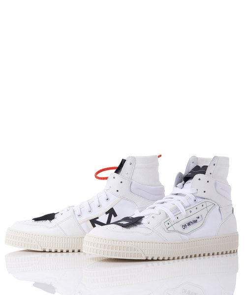 off white（オフホワイト）の「Off-White “OFF COURT”スニーカー（スニーカー・メンズ・ホワイト・42/41/40/43）」の6枚目の写真