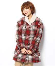 coen | 【5周年記念】アンデスウールチェックコート(その他アウター)