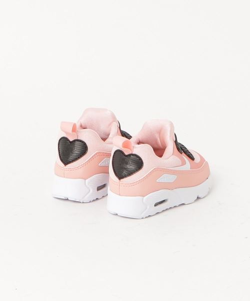 NIKE（ナイキ）の「キッズ NIKE ナイキ 12-16AIRMAX TINY 90 VDAY (TD) KAV3195 600BLHCRL/WHITE（スニーカー・キッズ・ピンク・12/15 /13/14/16）」の2枚目の写真