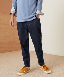 EMMA CLOTHES（エマクローズ）の「LINEN×COTTONストレッチデニムテーパードワイドパンツ（デニムパンツ）」