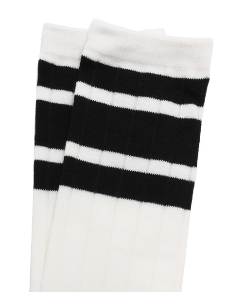 WEGO（ウィゴー）の「WEGO/ベーシックラインソックス（ソックス/靴下・メンズ・その他1・FREE）」の3枚目の写真