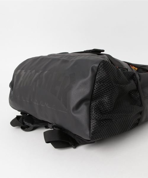 THRASHER（スラッシャー）の「SKATE BACK PACK/スラッシャー バックパック リュックサック（バックパック/リュック・メンズ・ブラック×ホワイト/ブラック×イエロー・FREE）」の4枚目の写真