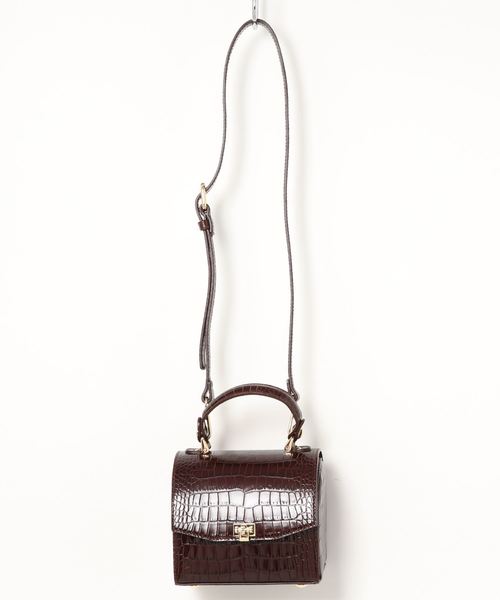 Whim Gazette（ウィムガゼット）の「【LEFIJE】型押ハンドBAG（トート 