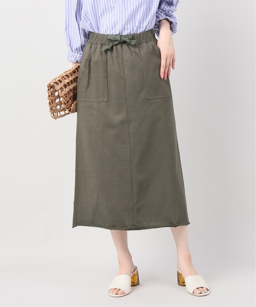 JOINT WORKS(ジョイントワークス)の「ヘビープレーティングテンジクスカート(スカート・レディース・ブラック/グレー/カーキ・FREE)」の3枚目の写真