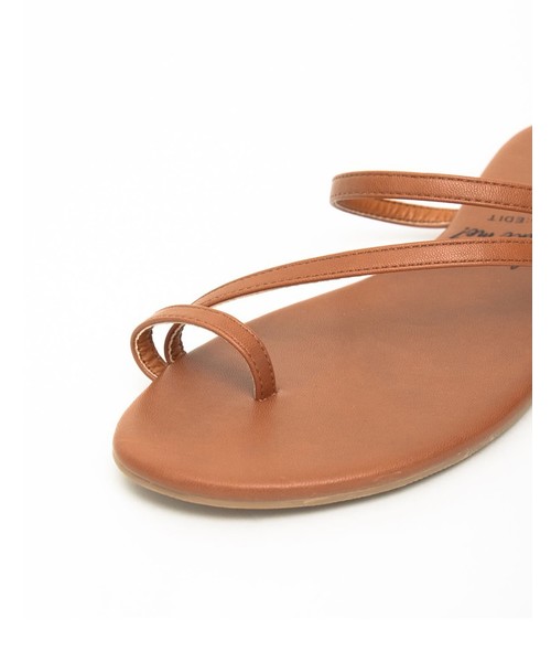 Re:EDIT(リエディ)の「親指リングビーチサンダル(サンダル・レディース・ブラック/シルバー/ゴールド/キャメル/パイソン・SMALL/MEDIUM/LARGE/X-LARGE/XX-LARGE)」の16枚目の写真