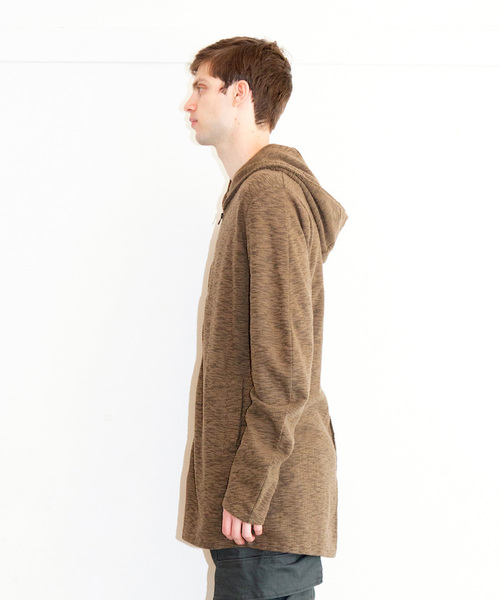 VIRGOwearworks（ヴァルゴウェアワークス）の「YOURS LONG KNIT（パーカー・メンズ・カーキ/ブラック/ネイビー・2/4/3）」の9枚目の写真