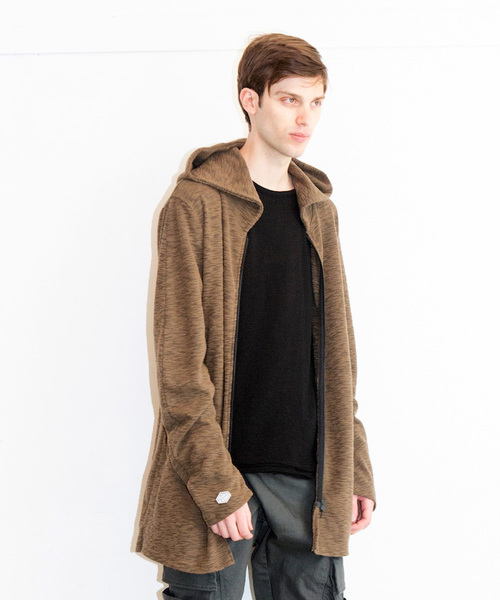 VIRGOwearworks（ヴァルゴウェアワークス）の「YOURS LONG KNIT（パーカー・メンズ・カーキ/ブラック/ネイビー・2/4/3）」の10枚目の写真