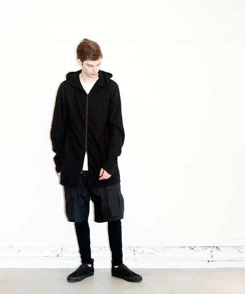 VIRGOwearworks（ヴァルゴウェアワークス）の「YOURS LONG KNIT（パーカー・メンズ・カーキ/ブラック/ネイビー・2/4/3）」の12枚目の写真