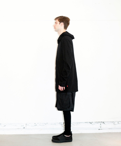 VIRGOwearworks（ヴァルゴウェアワークス）の「YOURS LONG KNIT（パーカー・メンズ・カーキ/ブラック/ネイビー・2/4/3）」の13枚目の写真