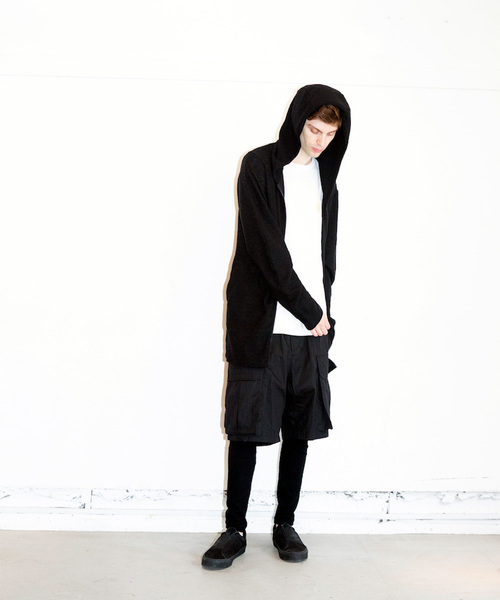 VIRGOwearworks（ヴァルゴウェアワークス）の「YOURS LONG KNIT（パーカー・メンズ・カーキ/ブラック/ネイビー・2/4/3）」の14枚目の写真