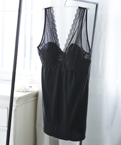 ビターリボン カップ付きキャミソール インナーウェア 肌着 Une Nana Cool ウンナナクール のファッション通販 Zozotown