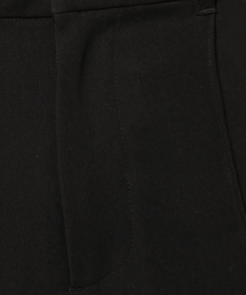 PAGEBOY(ページボーイ)の「ストレッチピンタックフレア2(その他パンツ・レディース・ブラック/ダークブラウン・SMALL/MEDIUM)」の9枚目の写真