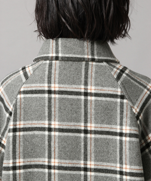 LOWRYS FARM（ローリーズファーム）の「メリノZIPブルゾン　847134（その他アウター・レディース・ベージュ/グレー・FREE）」の14枚目の写真