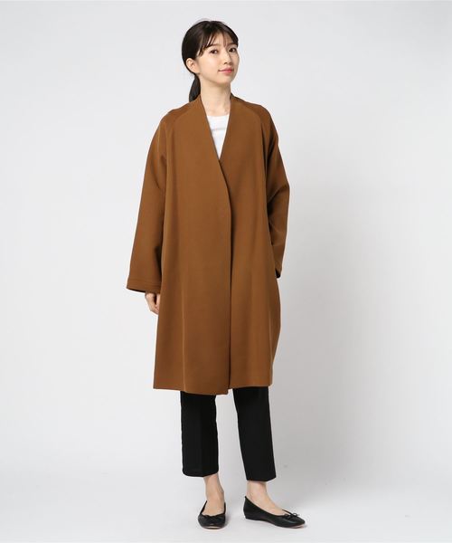 Hoochie Coochie(フーチークーチー)の「2WAYスリーブノーカラーコート(チェスターコート)」 WEAR