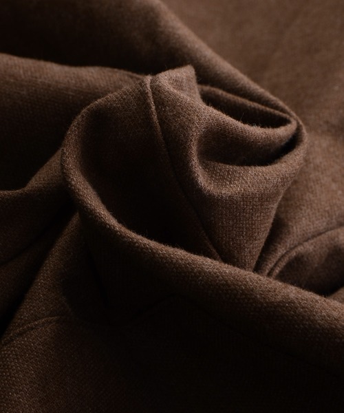 MinoriTY（マイノリティ）の「【コラボ「MinoriTY × WEARISTA　れぽすけ」】ワイドテーパードパンツ スラックス（スラックス・メンズ・ブラック/ブラウン・M/L）」の16枚目の写真