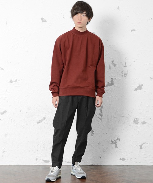 MinoriTY（マイノリティ）の「【コラボ「MinoriTY × WEARISTA　れぽすけ」】ワイドテーパードパンツ スラックス（スラックス・メンズ・ブラック/ブラウン・M/L）」の18枚目の写真