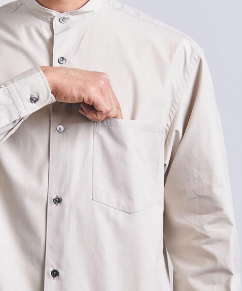 ユナイテッドアローズ　コットンシルクバンドカラーシャツ　ブラウス 楽天市場】【SALE／50%OFF】UNITED ARROWS green label relaxing