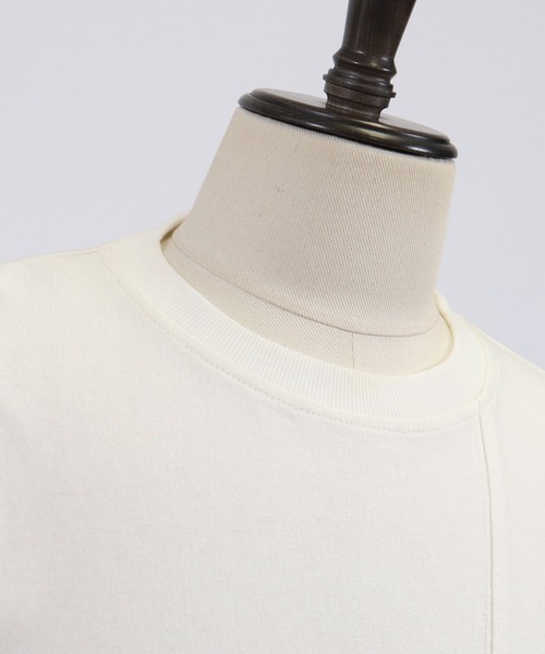 CAMBIO（カンビオ）の「mt6396-Dry Touch Switch Cut sew カットソー（Tシャツ/カットソー・メンズ・ミント/グレイッシュベージュ/ピンク系その他/ホワイト/ブラック・L/M）」の19枚目の写真