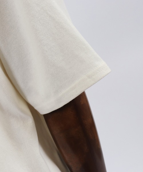 CAMBIO（カンビオ）の「mt6396-Dry Touch Switch Cut sew カットソー（Tシャツ/カットソー・メンズ・ミント/グレイッシュベージュ/ピンク系その他/ホワイト/ブラック・L/M）」の21枚目の写真