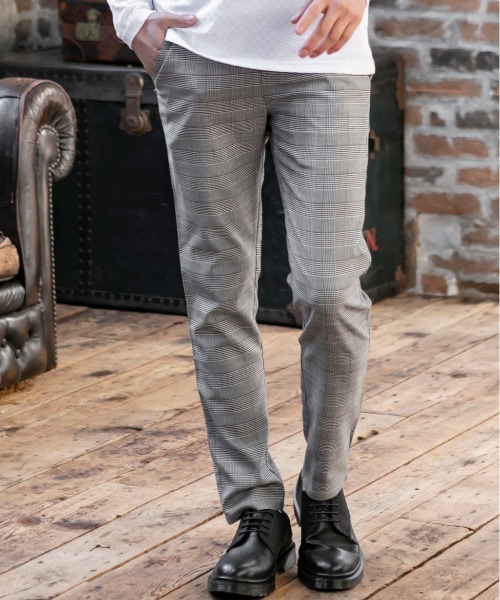 ADMIX/ATELIER SAB MEN（アドミックスアトリエサブメン）の「T/R ストレッチ リラックス イージー テーパードパンツ（その他パンツ・メンズ・ブラック/ネイビー/グレー/グレー系その他/グレー系その他2・48/50）」の4枚目の写真