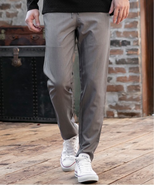 ADMIX/ATELIER SAB MEN（アドミックスアトリエサブメン）の「T/R ストレッチ リラックス イージー テーパードパンツ（その他パンツ・メンズ・ブラック/ネイビー/グレー/グレー系その他/グレー系その他2・48/50）」の3枚目の写真