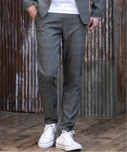 ADMIX/ATELIER SAB MEN（アドミックスアトリエサブメン）の「T/R ストレッチ リラックス イージー テーパードパンツ（その他パンツ・メンズ・ブラック/ネイビー/グレー/グレー系その他/グレー系その他2・48/50）」の5枚目の写真