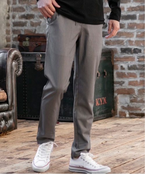 ADMIX/ATELIER SAB MEN（アドミックスアトリエサブメン）の「T/R ストレッチ リラックス イージー テーパードパンツ（その他パンツ・メンズ・ブラック/ネイビー/グレー/グレー系その他/グレー系その他2・48/50）」の18枚目の写真