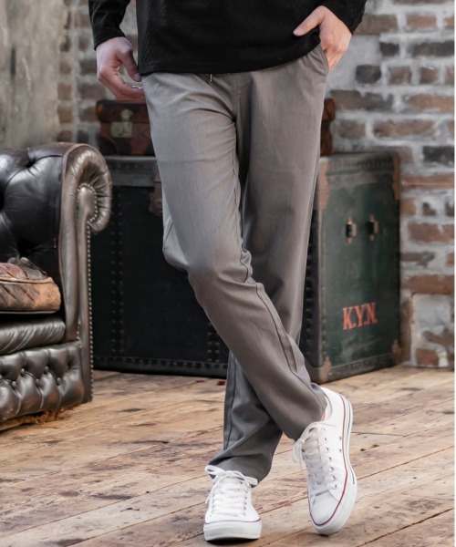 ADMIX/ATELIER SAB MEN（アドミックスアトリエサブメン）の「T/R ストレッチ リラックス イージー テーパードパンツ（その他パンツ・メンズ・ブラック/ネイビー/グレー/グレー系その他/グレー系その他2・48/50）」の6枚目の写真