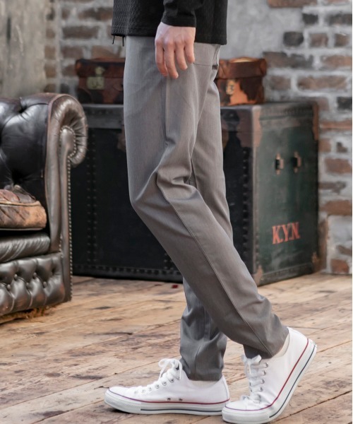 ADMIX/ATELIER SAB MEN（アドミックスアトリエサブメン）の「T/R ストレッチ リラックス イージー テーパードパンツ（その他パンツ・メンズ・ブラック/ネイビー/グレー/グレー系その他/グレー系その他2・48/50）」の22枚目の写真