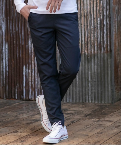 ADMIX/ATELIER SAB MEN（アドミックスアトリエサブメン）の「T/R ストレッチ リラックス イージー テーパードパンツ（その他パンツ・メンズ・ブラック/ネイビー/グレー/グレー系その他/グレー系その他2・48/50）」の11枚目の写真