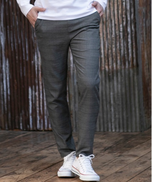 ADMIX/ATELIER SAB MEN（アドミックスアトリエサブメン）の「T/R ストレッチ リラックス イージー テーパードパンツ（その他パンツ・メンズ・ブラック/ネイビー/グレー/グレー系その他/グレー系その他2・48/50）」の19枚目の写真