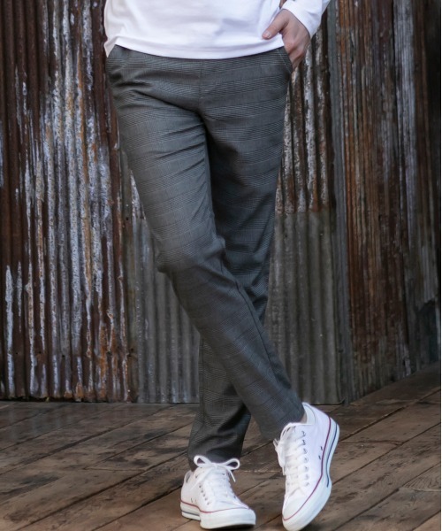 ADMIX/ATELIER SAB MEN（アドミックスアトリエサブメン）の「T/R ストレッチ リラックス イージー テーパードパンツ（その他パンツ・メンズ・ブラック/ネイビー/グレー/グレー系その他/グレー系その他2・48/50）」の7枚目の写真