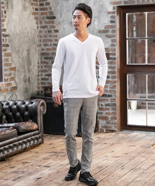 ADMIX/ATELIER SAB MEN（アドミックスアトリエサブメン）の「T/R ストレッチ リラックス イージー テーパードパンツ（その他パンツ・メンズ・ブラック/ネイビー/グレー/グレー系その他/グレー系その他2・48/50）」の9枚目の写真