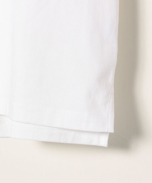 Champion（チャンピオン）の「【SHIPS any別注】Champion:フェイクレイヤーポケットTシャツ（Tシャツ/カットソー・レディース・ブラック/ホワイト/ベージュ/ライトブルー・SMALL）」の9枚目の写真