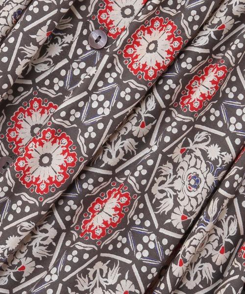 coen（コーエン）の「Market（マーケット）モダールフラワープリントワンピース（ワンピース・レディース・ライトブルー/ダークグレー・FREE）」の15枚目の写真